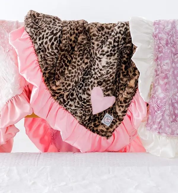 Handmade Baby Blankets, Minky Blanket Custom Made Baby Blankets Razzle Baby