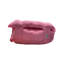 Load image into Gallery viewer, Pink & white check Nap Mat