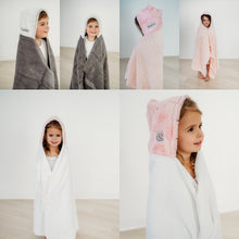 Load image into Gallery viewer, Pink Hooded Towel
