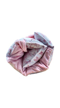 Load image into Gallery viewer, Pink bows Nap Mat - ALL MINKY
